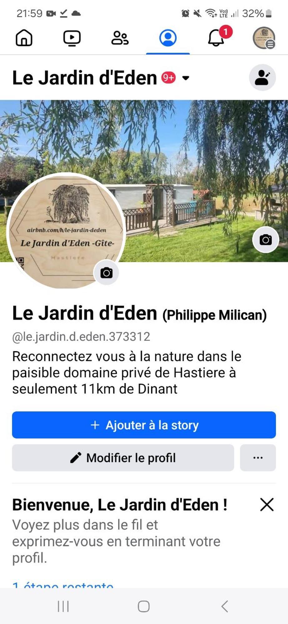 Au Jardin D'Eden Villa Hastiere-par-dela Eksteriør bilde